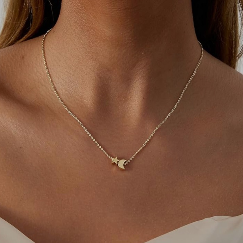 Chic Nation Gold Celestial Necklace